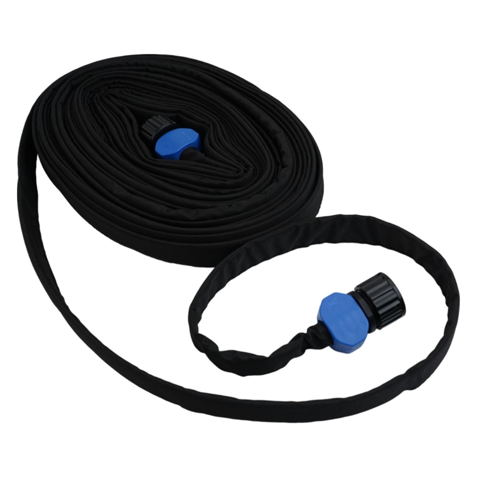 Tubo da giardino in PVC per infiltrazioni – Tubo flessibile piatto per irrigazione di piante da esterno, 7,6 m/15,2 m/22,9 m/30,5 m, 30,5 m