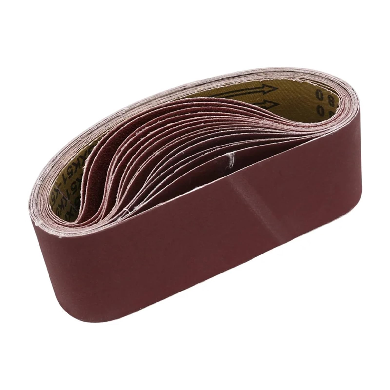 75 x 533 mm pasek szlifierski z tlenku glinu 15 sztuk taśm szlifierskich (ziarnistość 80, 120, 180, 240, 400) do szlifierki taśmowej