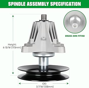 Amazon.com : Youxmoto 918-06978 Deck Spindle Assembly 618