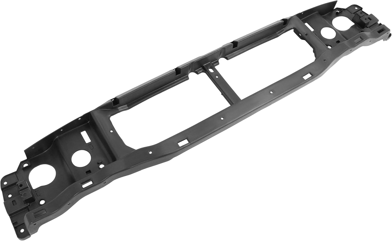 KUAFU Front Header Panel Compatible with 2001 2002 2003 Ford Ranger EV, Edge, XL, XLT Replacement for FO1220219, 1L5Z8A284AB Headlight Headlamp Mounting PP Plastic Black