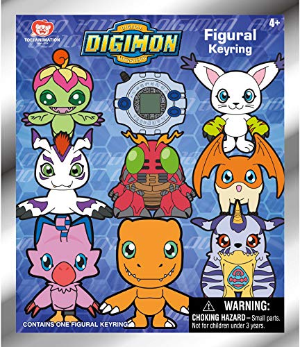 Toei Animation Digimon 3D Foam Key Ring Blind Bag