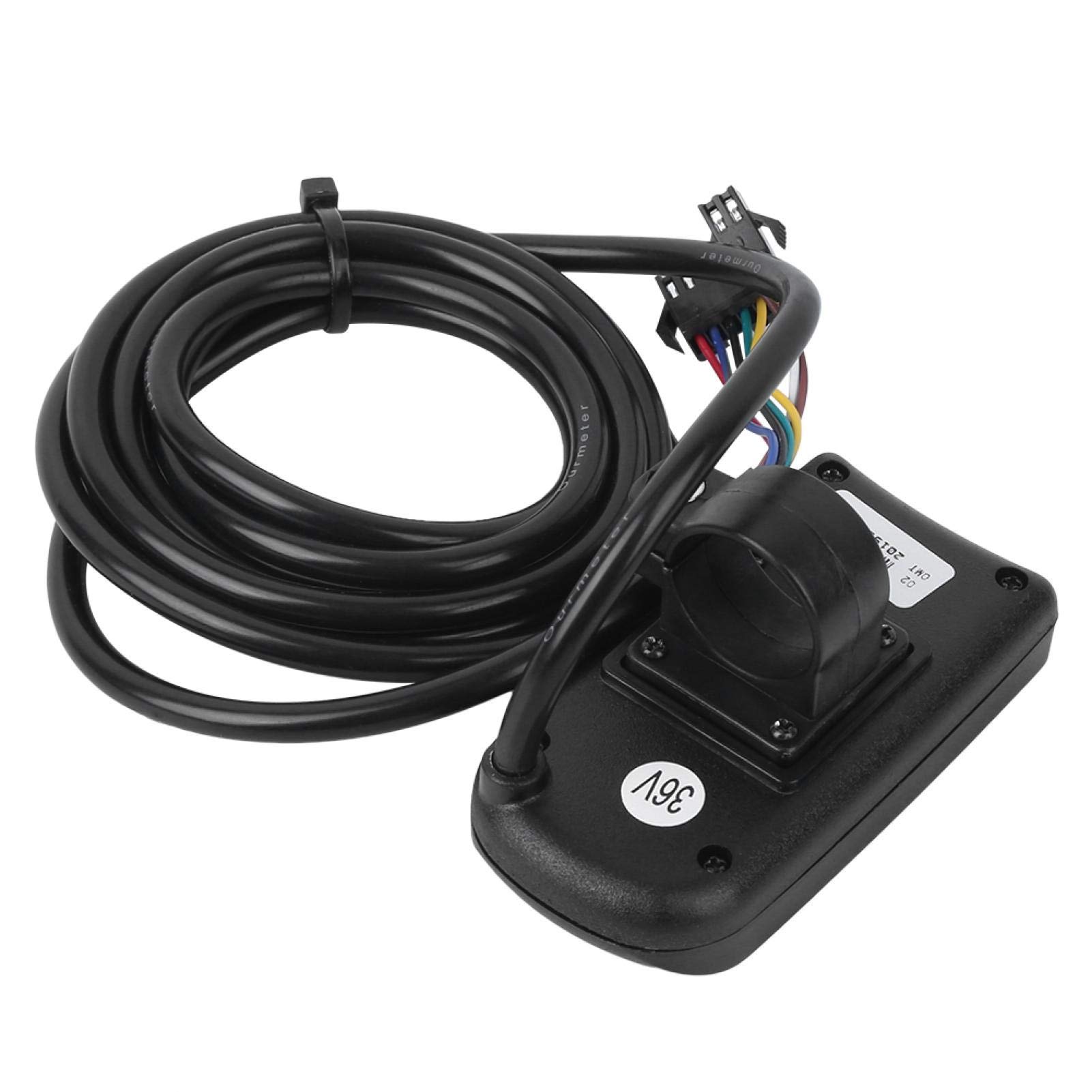 Alomejor Compteur LED vélo électrique, Écran Horizontal Haute visibilité Compteur Batterie Lithium Longue durée for mécaniciens Professionnels et ateliers de réparation