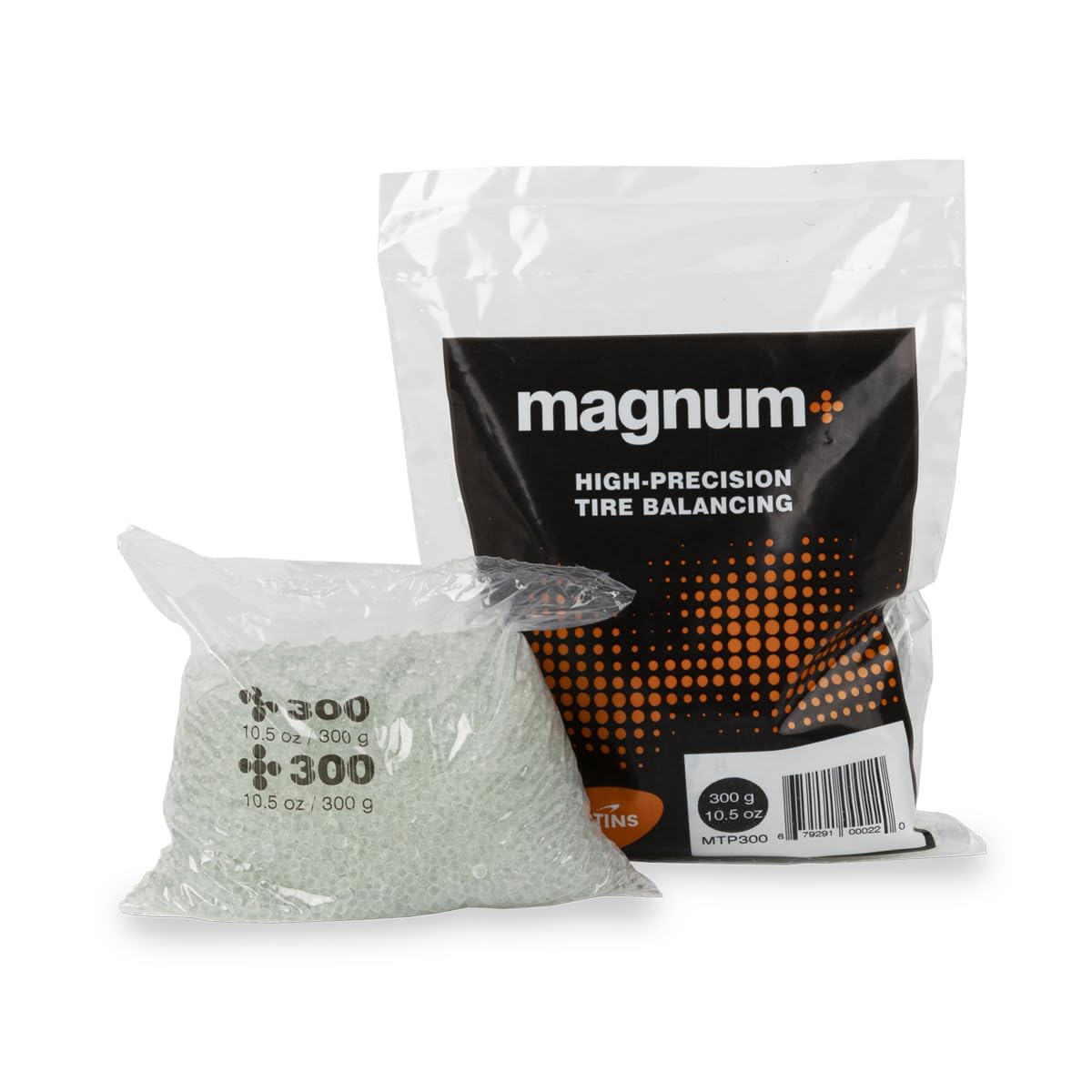 Magnum+ Lot de 4 Sacs d'équilibrage pour pneus - 297,7 g - Compatible TPMS