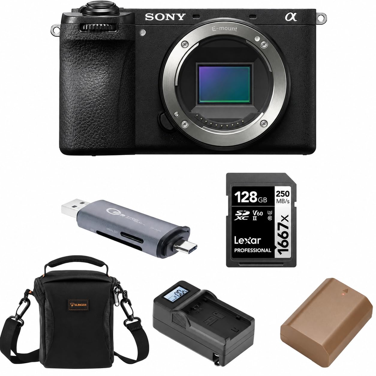 Amazon.com : Sony Alpha a6700 Mirrorless Camera Body Bundle with