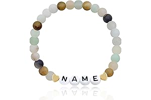 Personalized Beaded Name Bracelet for Women