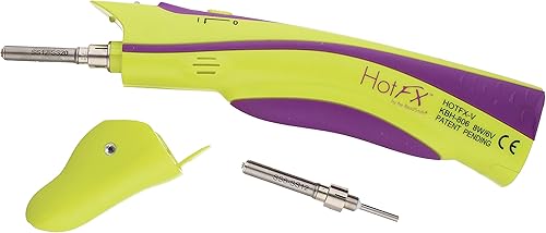 The Beadsmith Aplicador inalámbrico de fijación en caliente al vacío con foco LED, punta adicional incluida, funciona con pilas, uso con cristal Hot