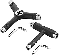 Mr. Pen Skate Tool Pack of 2: All-in-One T & Y Tool for Skateboards, Longboards & Roller Skates - Durable & Portable