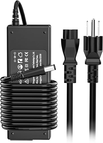 ROLADA Cable de alimentación de 90 W y 65 W compatible con HP Pavilion todo en uno de 18 pulgadas, 19 pulgadas, 20 pulgadas, 21 pulgadas, 22