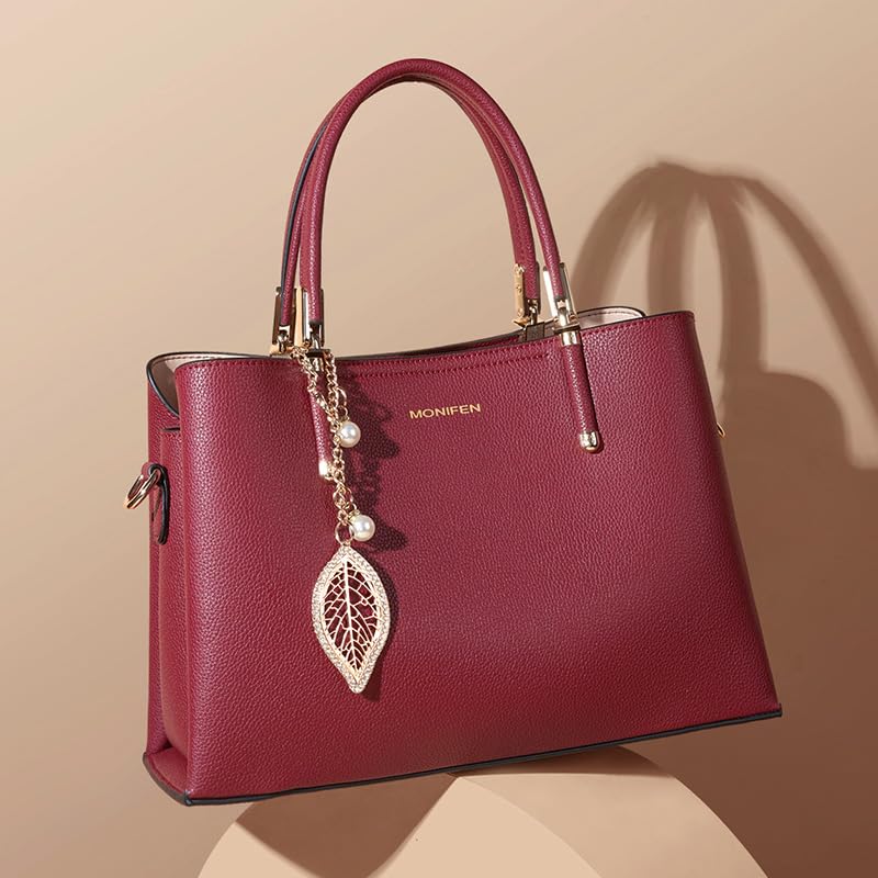 Genuine leather handbag, cowhide handbag, large capacity women's handbag, handbag, shoulder bag, crossbody bag, women's2