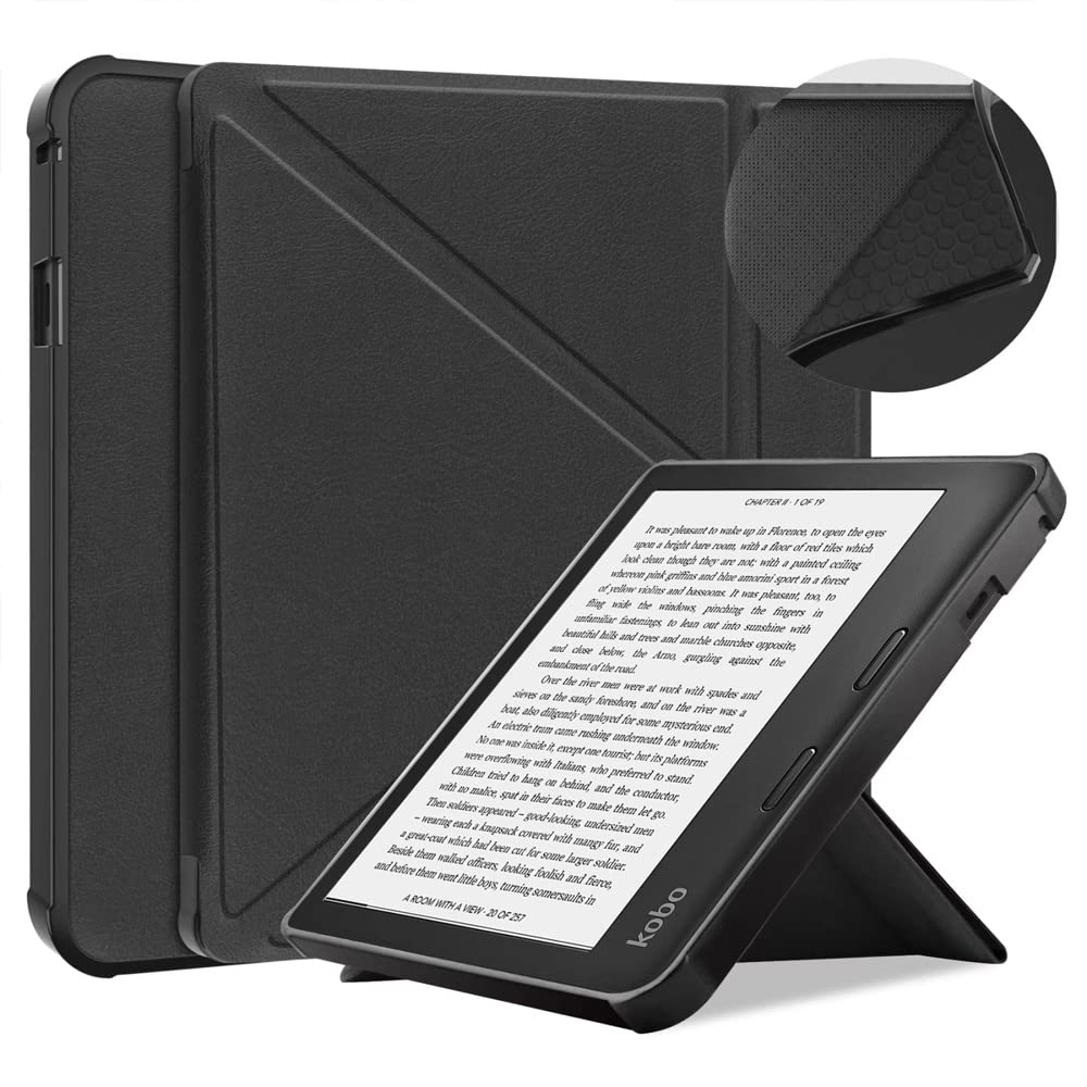 kobo sage32GB ブラック　本体+カバー Amazon.co.jp: LANHOMEX Kobo Sageカバー,Kobo Sageケース，超薄型