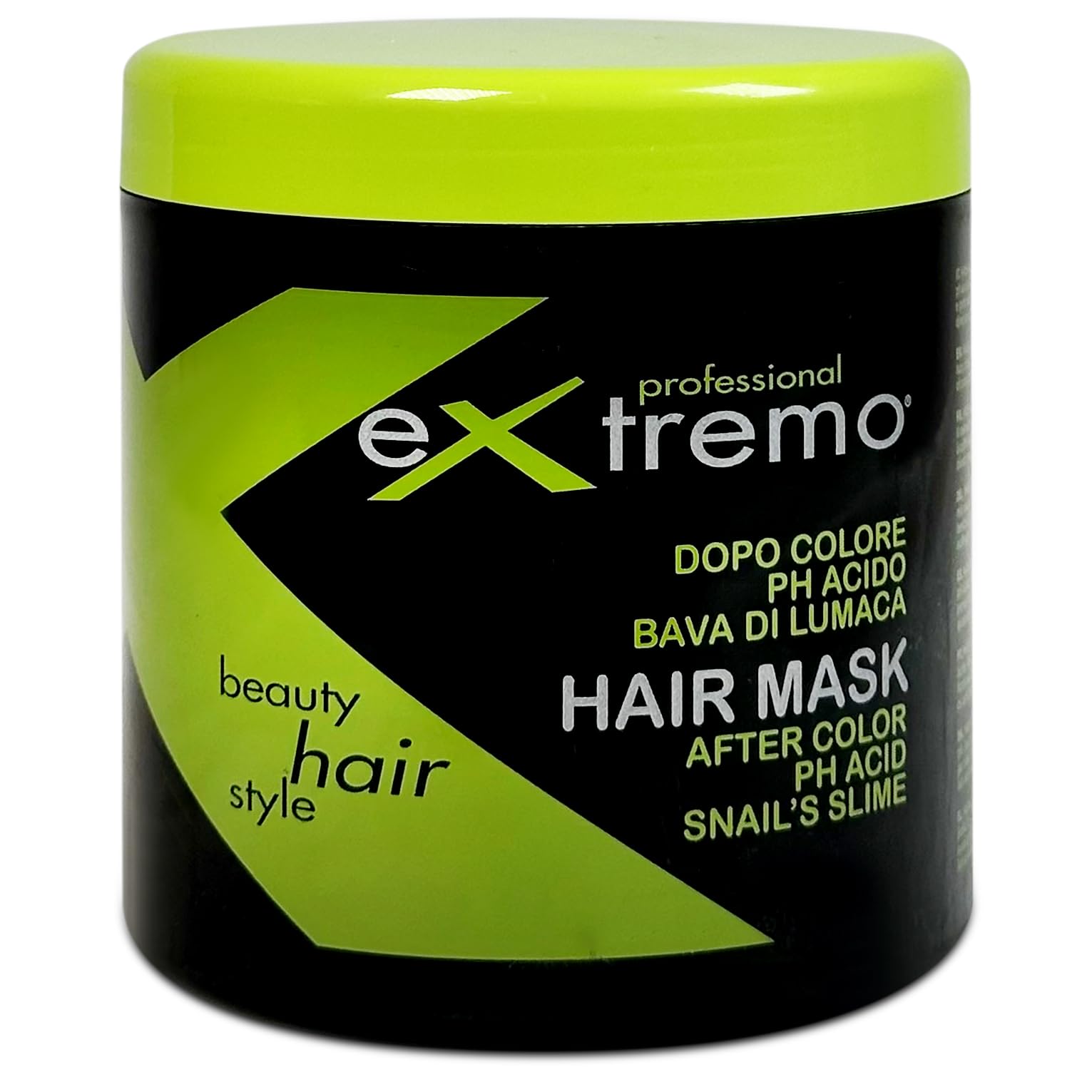Mascarilla Capilar Ácida con Baba de Caracol, 1000 ml, 5 Unidades | Para Pelo Teñido, Restaura, Protege el Color y Aporta Brillo Intenso