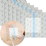 Waterproof Shower Cover Shields, Non-Stick Center Pad for Dialysis Port Picc Line Chest Catheter PD Peritoneal Dialysis Chemo Feeding Tube Peg G-Tube Patient Bandage Protector, 9x9(Pack of 25)
