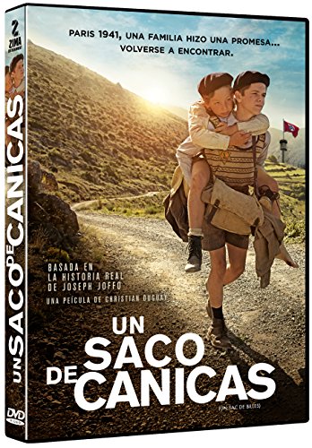 Un Saco De Canicas DVD Region 1 and 4 (Un Sac De Billes) French, Spanish and Portuguese Audio / Spanish Subtiles / NO ENGLISH Options
