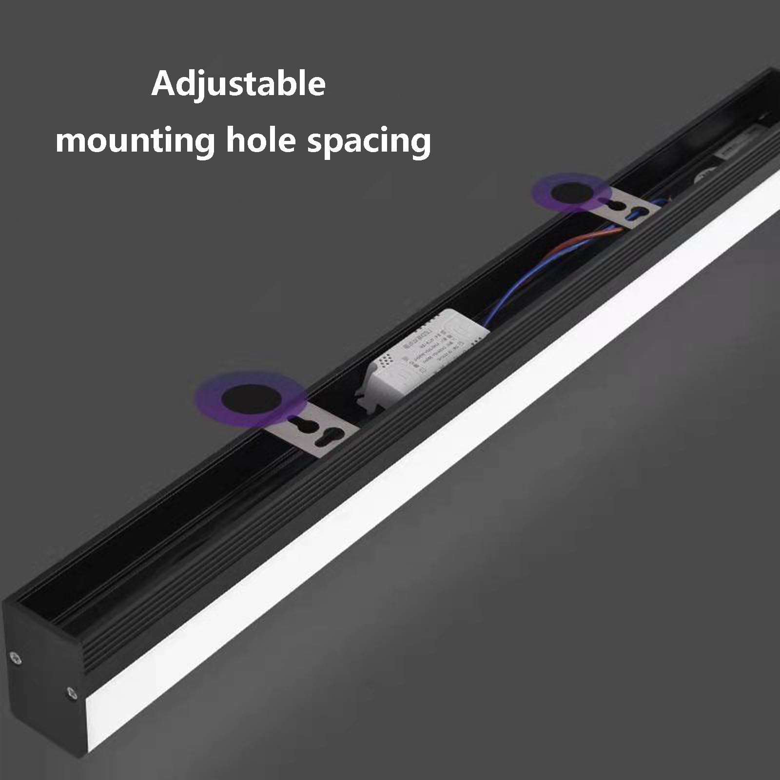LED Spiegelleuchte Bad Wandlampe Badleuchte Wandleuchte Spiegellampe Wandbeleuchtung Badlampe Wasserdicht Wandleuchten Modern Indoor für Schminklicht Schlafzimmer (Silbrig-Weißes Licht,100cm)