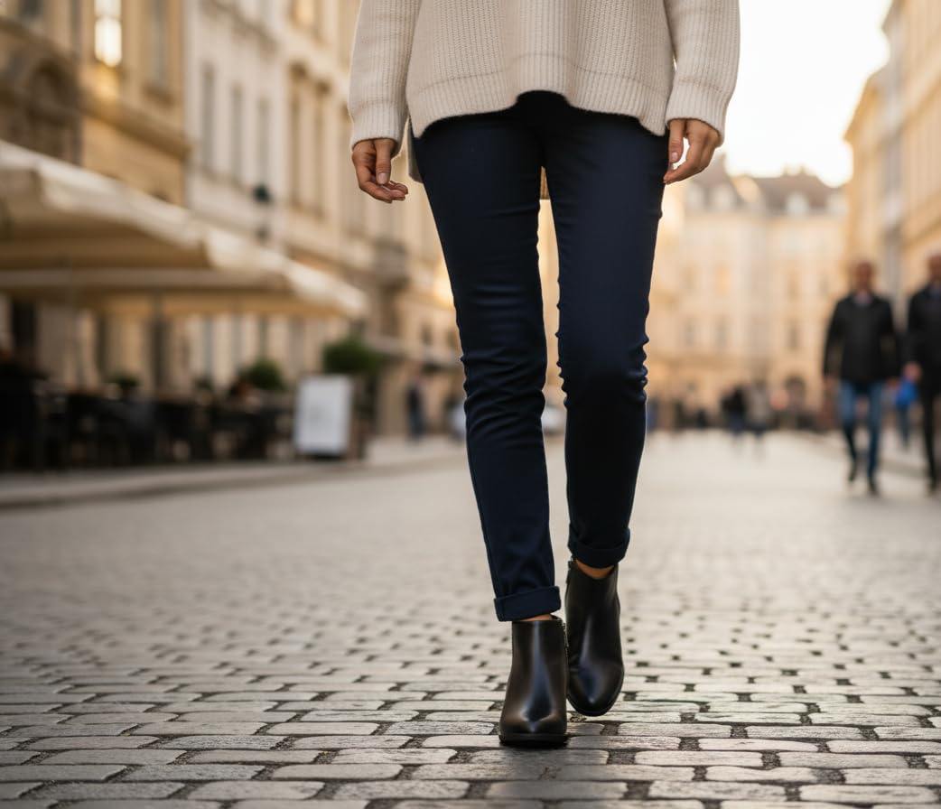 Botines mujer de piel con tacón o plataforma Botín cómodo de invierno y otoño Calzado artesanal de España tipo cuña o camperos en ante y cuero Elegantes e informales