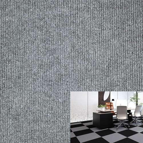 タイルカーペット タイルマット 事務所カーペット 業務用フロアマット 30x30cm 厚手4mm 脱毛なし 吸着マット 床暖房対応 撥水 防音 消臭 洗える 接着剤不要 高齢者・お子様・ペット滑り止め カット可能 簡単な取り付け 繰り返し設置簡単 DIY可
