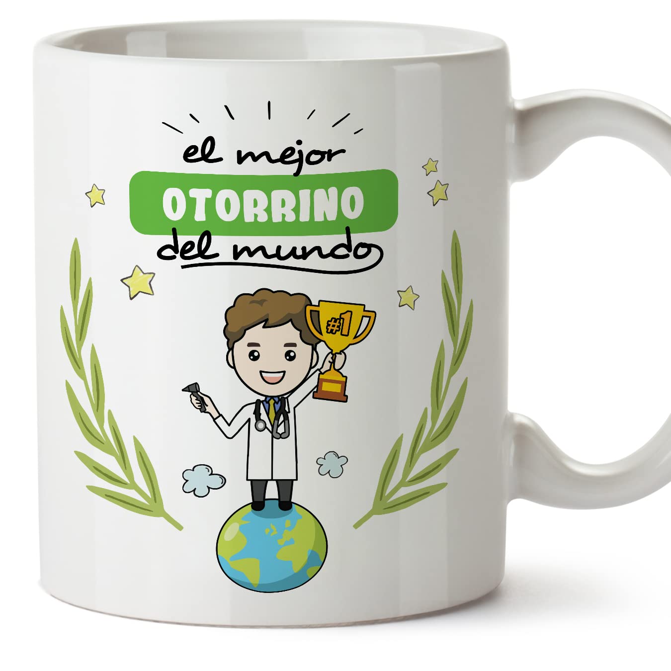 MUGFFINS Taza Fisioterapeuta Hombre (Mejor del Mundo) - Regalos Originales y Divertidos de Fisioterapia — view 87