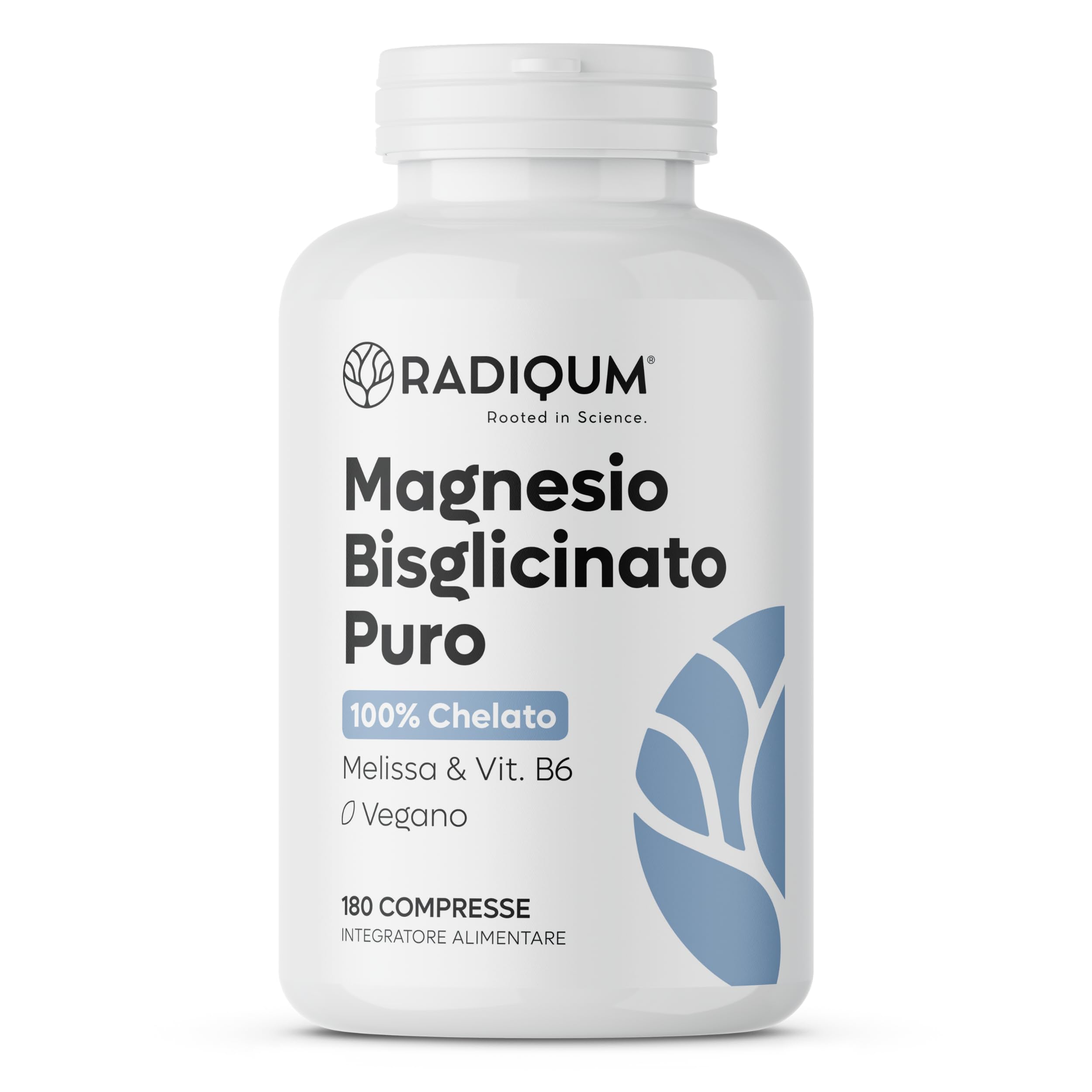 Magnesio Bisglicinato Puro | 3360 mg di Magnesio Glicinato ad alto assorbimento
