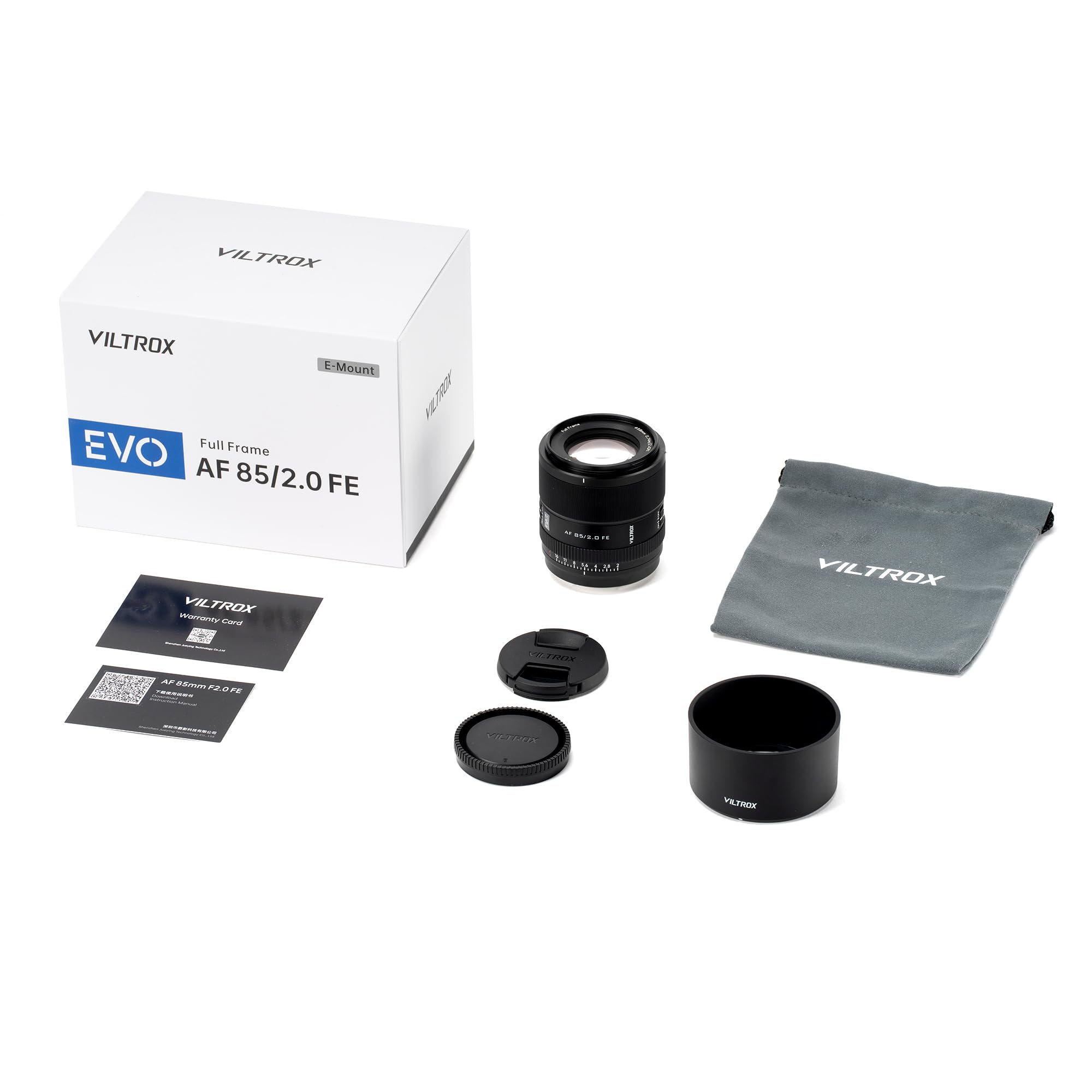 Amazon.co.jp: VILTROX AF 85mm F2 EVO FE レンズ フルサイズ Sony E