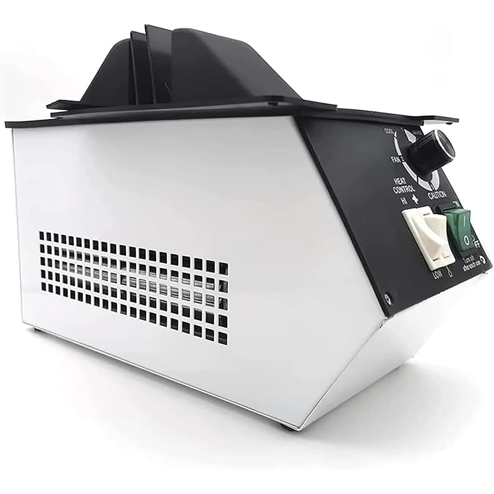 Brillenrahmenheizer, 1500 W, einstellbare Temperatur von 80 ℃ bis 130 ℃/Umschaltung von Heiß- und Kaltluft
