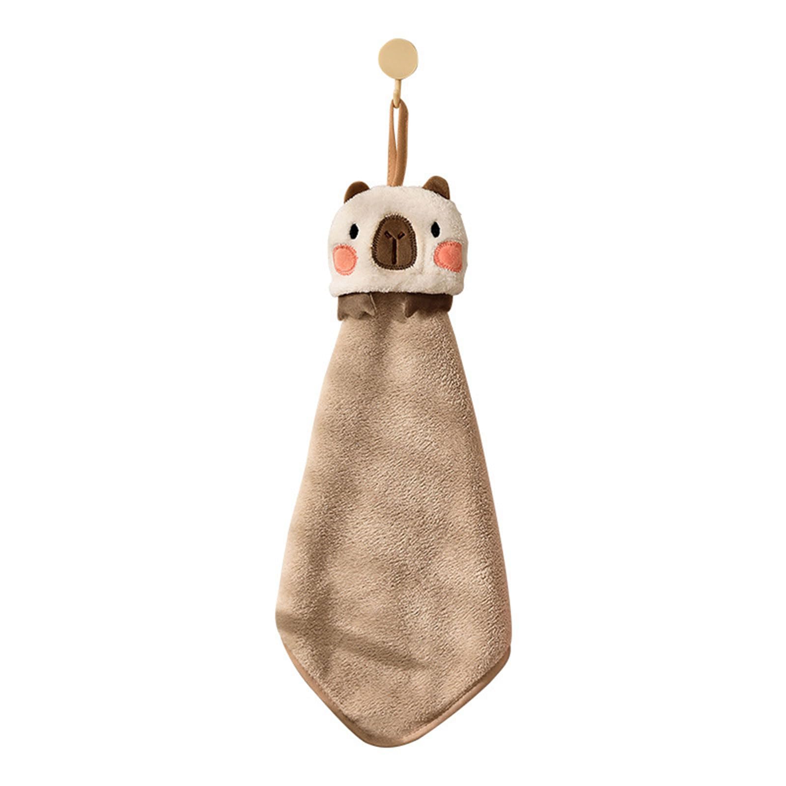 Kalttoy Microfibers Towel Baby Hangings Hand Towel with Convenients Hook Soft and Gentle on Skin Soft Plushes Microfibers