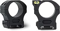 Vista 1 de Monstrum Next Level Scope Rings with Integrated Level Bubble and Anti-Recoil Lugs Available in 1 inch, 30 mm, and 34 mm Diameter