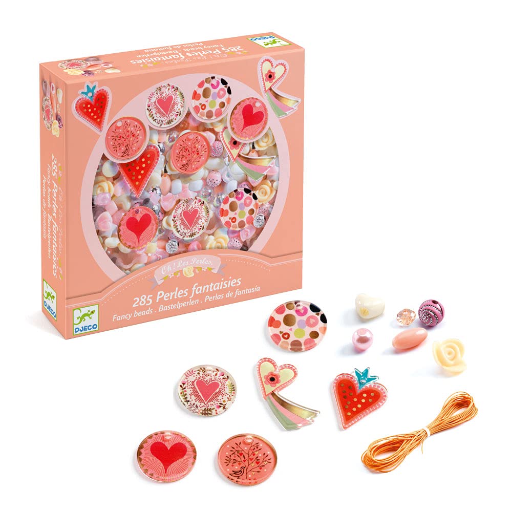 Hearts Fancy Beads Set