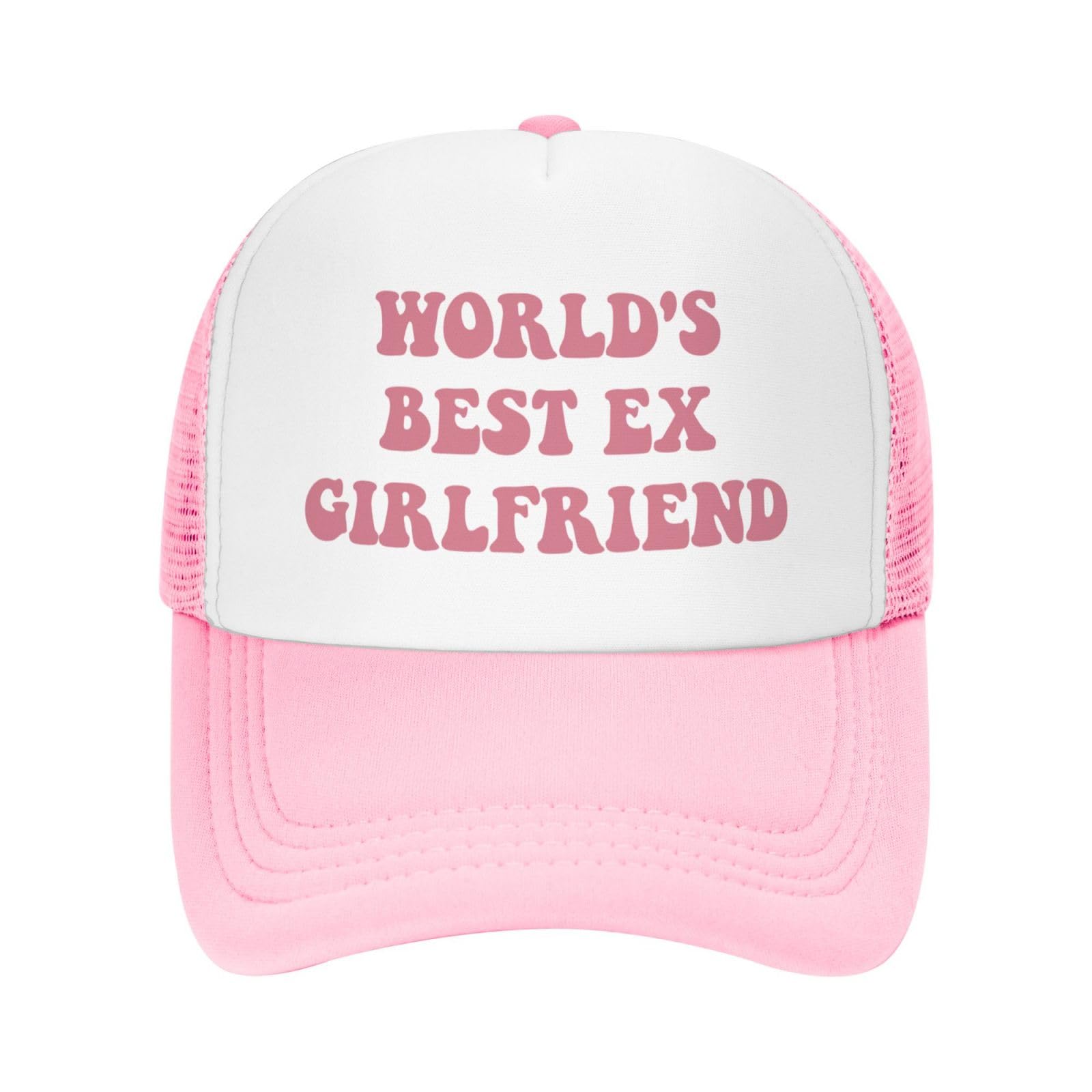 Put It On My Boyfriends Tab Trucker Hats for Women Pink Men Humor Gift Pink Hats for Men