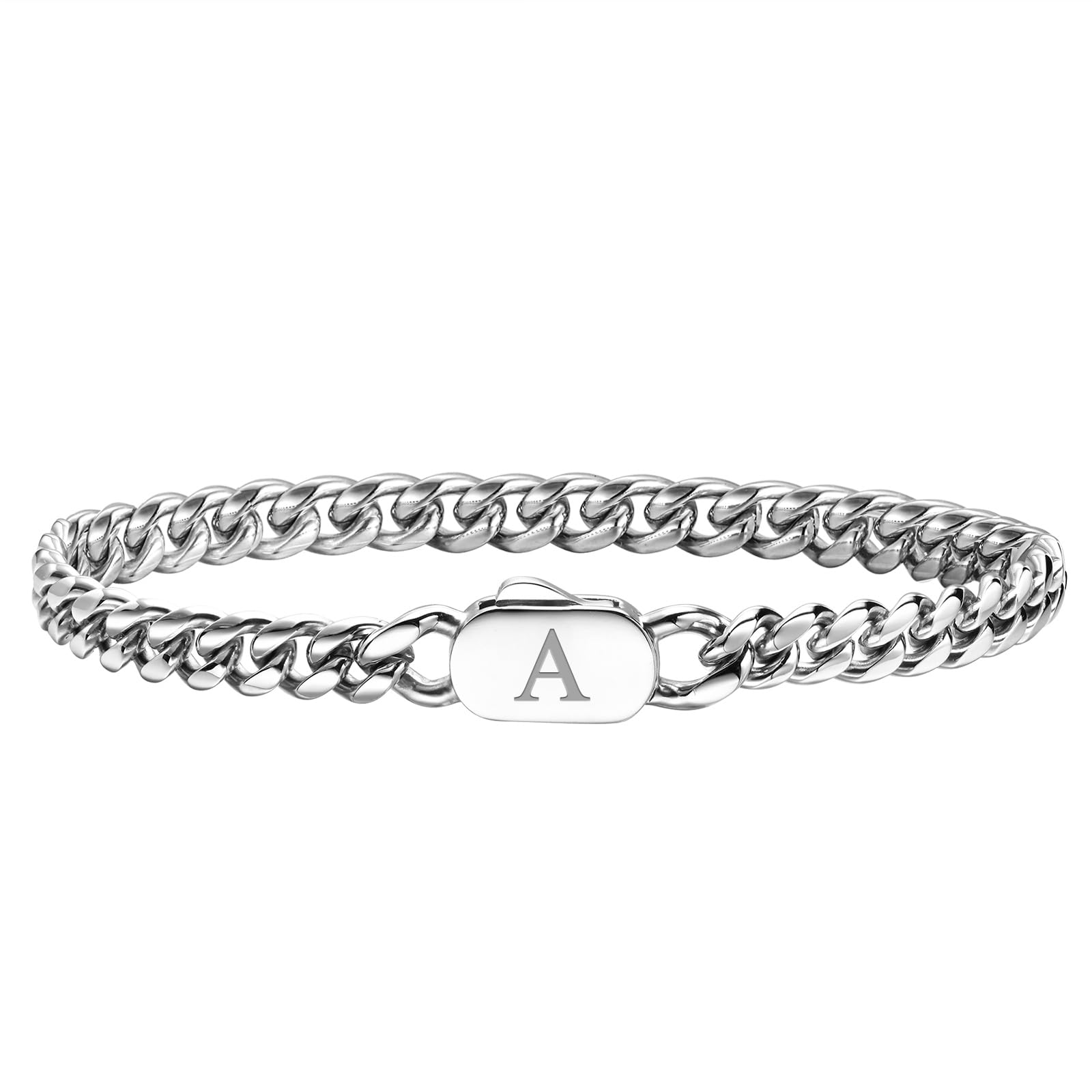 XUANPAI Brief heren armband initiaal voor mannen, een brief