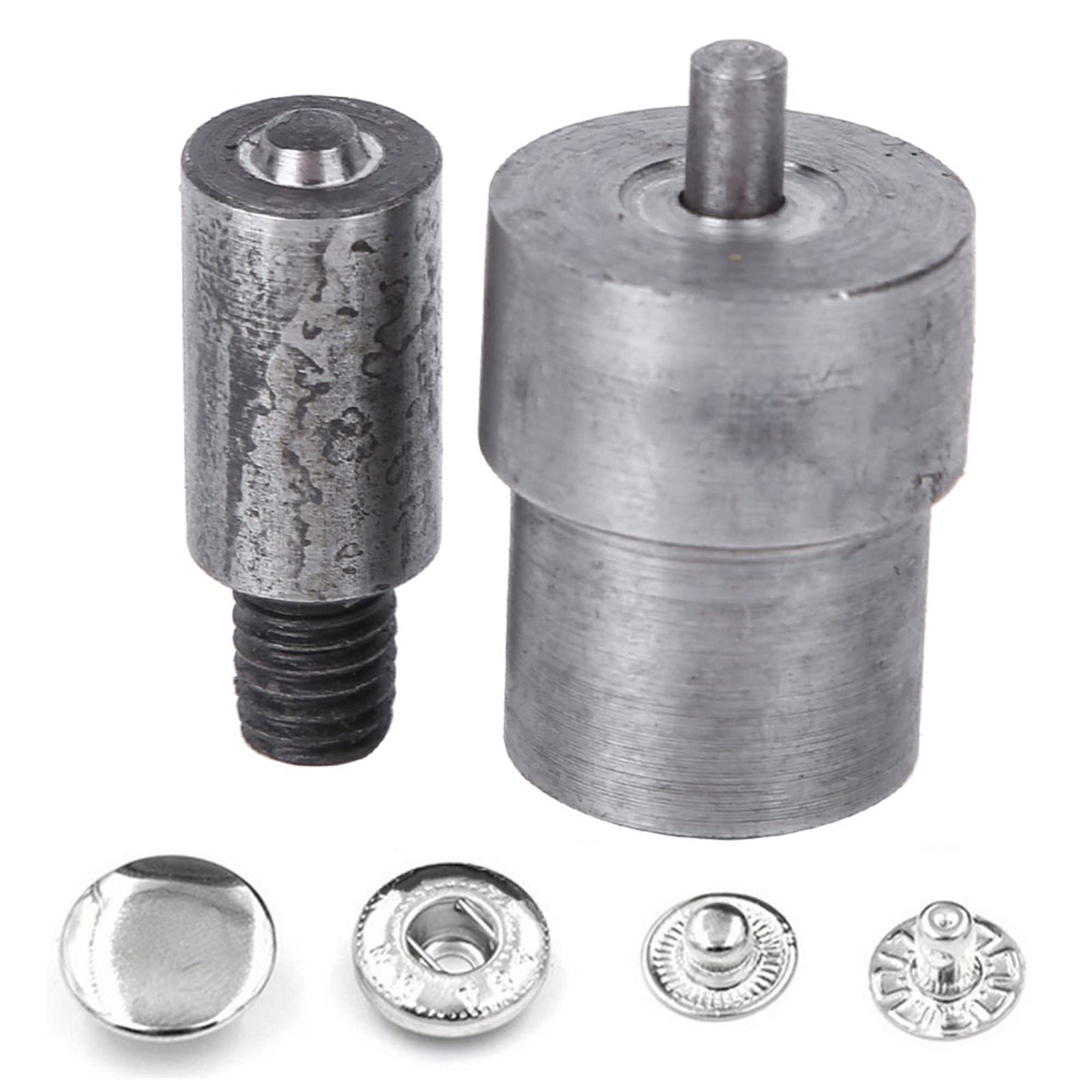 Haosie Eyelet Machine Setter, Hand Press Eyelet Punch Kit, Grommet Die Mold, Hand Mold for Snap Fastener Rivet (5mm) - Image 4