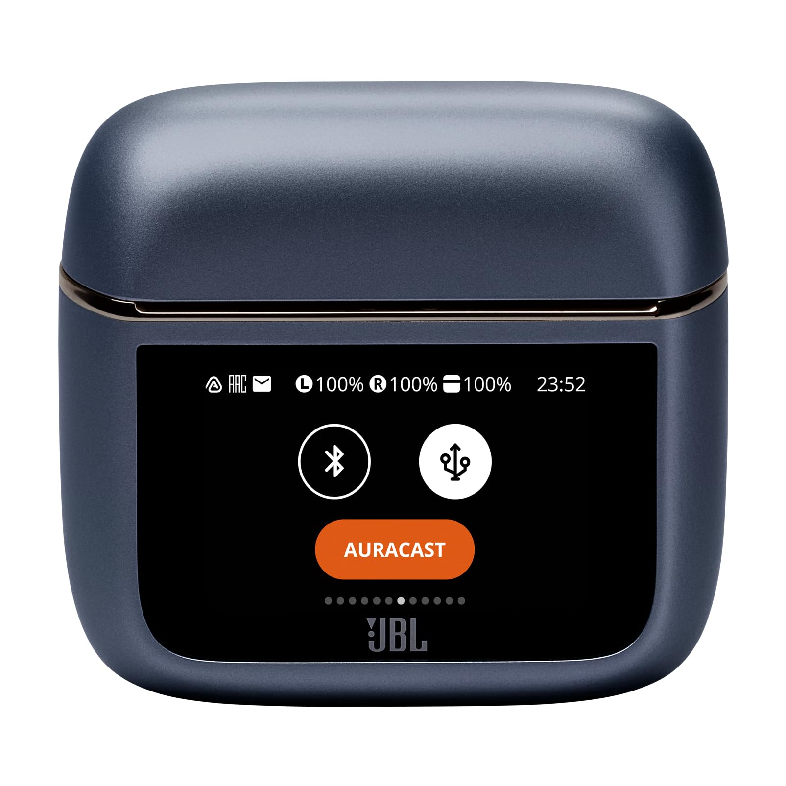 JBL Tour Pro 3, Prawdziwie Bezprzewodowe Słuchawki Douszne, Niebieskie | Bluetooth, Wbudowanym Akumulatorem i 44h Odtwarzania, Etui Ładującym, Redukcją Szumów i JBL Spatial 360