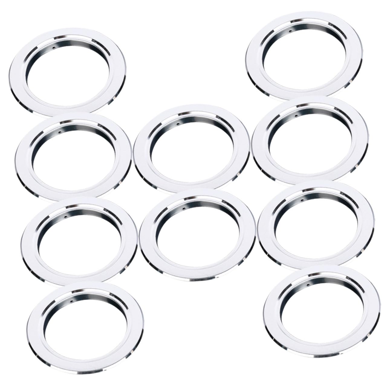 Sosoport 5 Juegos Caja Nido para Loros Disuasivo De Palomas Pajarera Comedero para Pájaros para Ventana Enjaulado Protector Jaulas Cacatúa Acero Inoxidable Silver 10 Uds * 5