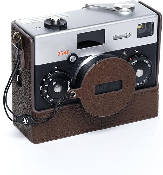 新品 本革カメラケース Rollei35AF用 新品 本革カメラケース