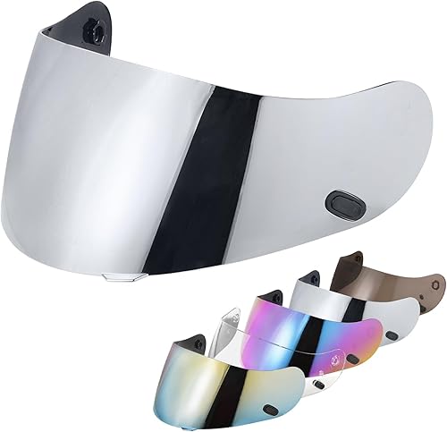 VCOROS Casco de motocicleta, visera de repuesto para casco HJC HJ-09 CL-15 CL-17 CL-16 CL-SP AC-12 FS-10 CS-R1 IS-16 CS-R2 Shield