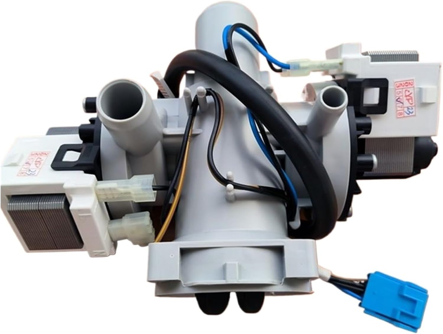 Washing Machine Drain Pump Motor Dual Motor Water Pump, Compatible For LG BPX2-92L 5859EN1006N, Washing Machine Replacement Accessories(2 motor)