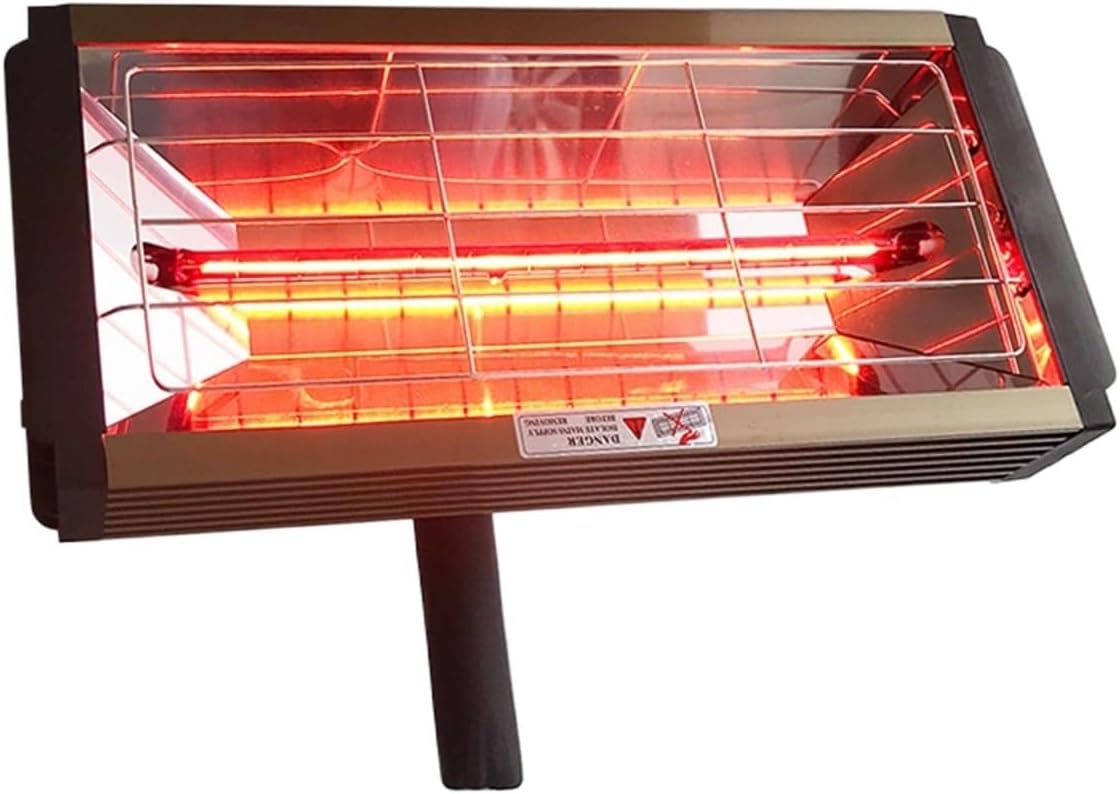 Paint Drying lamp, Car Spray Paint Handheld Baking lamp Short Wave Infrared Paint lamp Sheet Metal Paint Drying lamp Electric Heating Tube