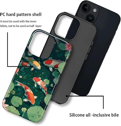Miniatura 399 de Funda para iPhone 11 Pro Funda, Diseño de Patrón de Mosaico de Vidrio en Tono Verde - Protección Dual Híbrida Silicona + PC Duro Resistente a Golpes