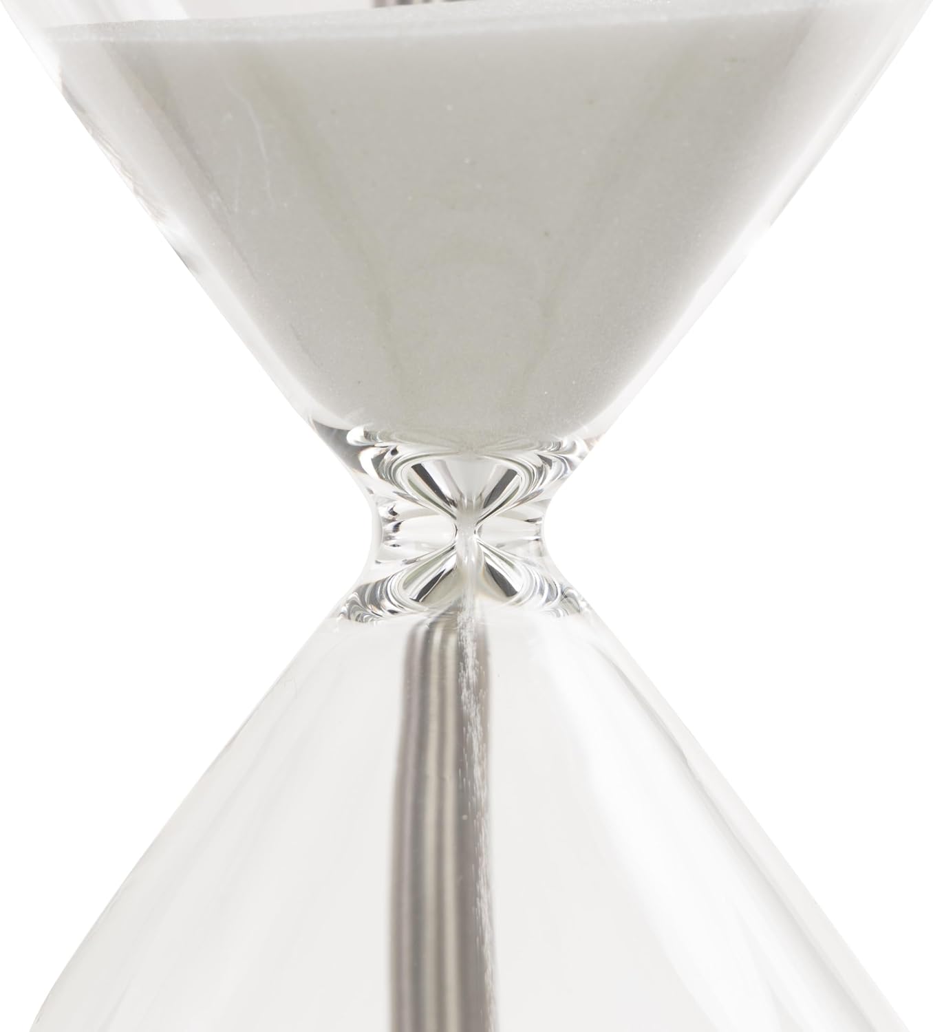 Deco 79 Glam Metal Cylinder Timer, 7" x 7" x 12", Silver