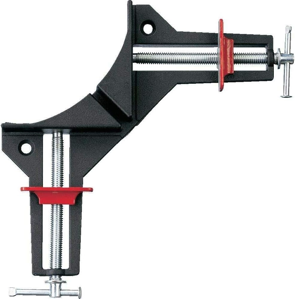 Bessey Tools WS-1 90 Degree Corner Clamp, Black/Red