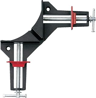 Bessey Tools WS-1 90 Degree Corner Clamp, Black/Red