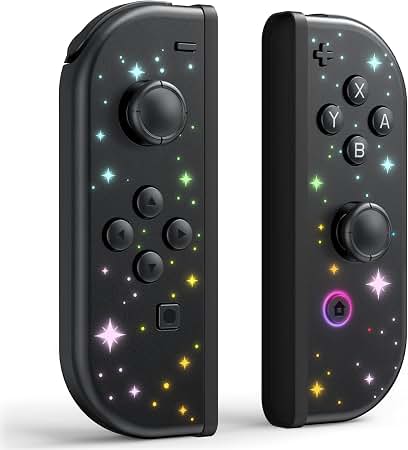 Amazon.com: Nintendo Joy-Con (L/R) - Neon Red/Neon Blue
