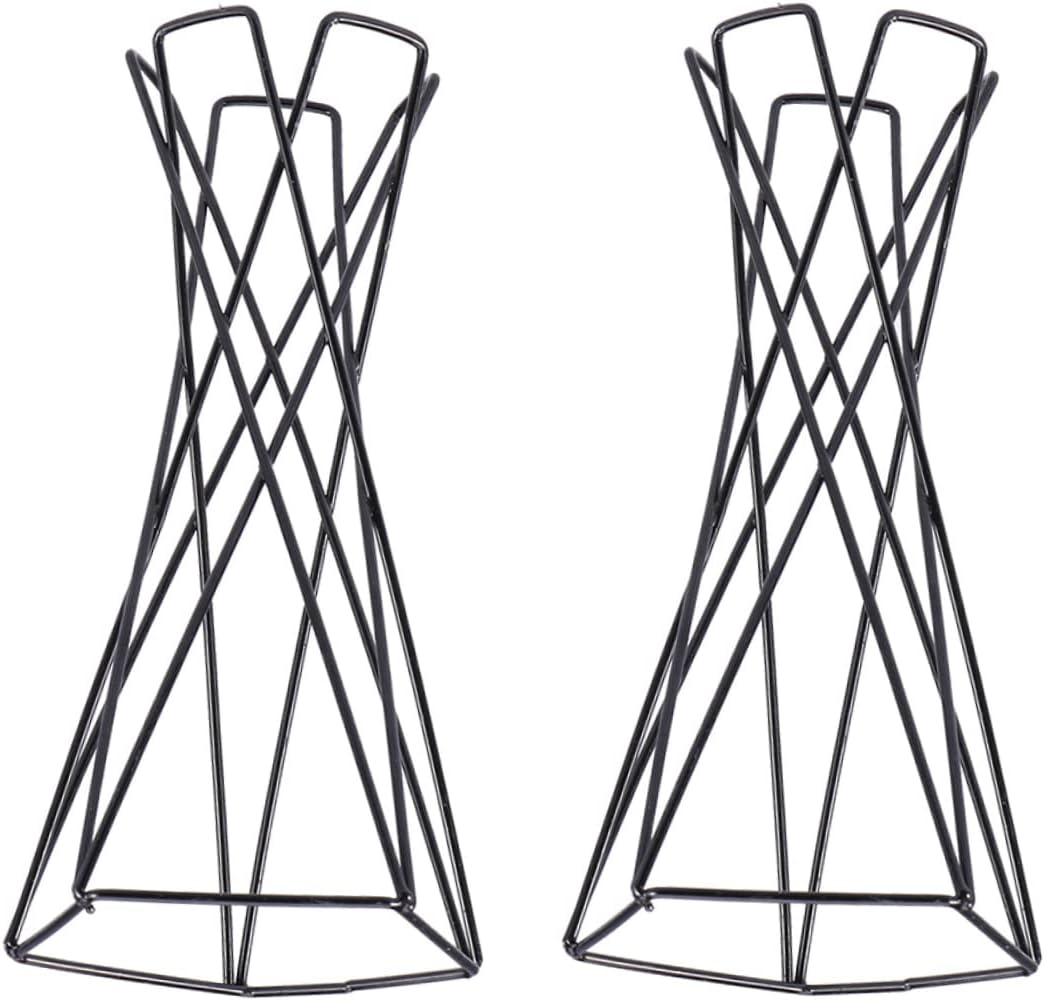 Happyyami 2pcs Large Indoor Planters Tabletop Plant Stand