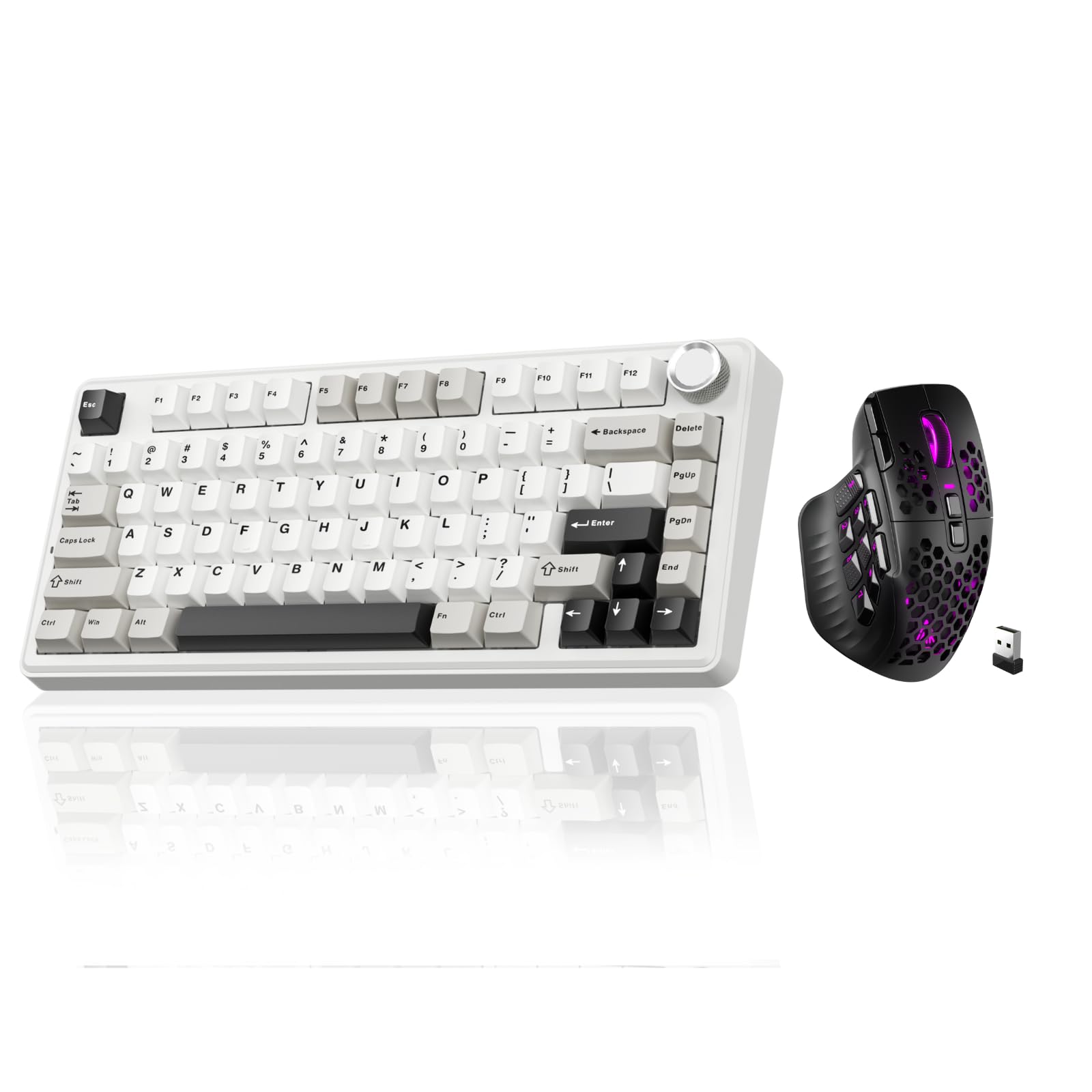 Amazon.com: SOLAKAKA A75 and SM809pro,Wireless Keyboard and Mouse
