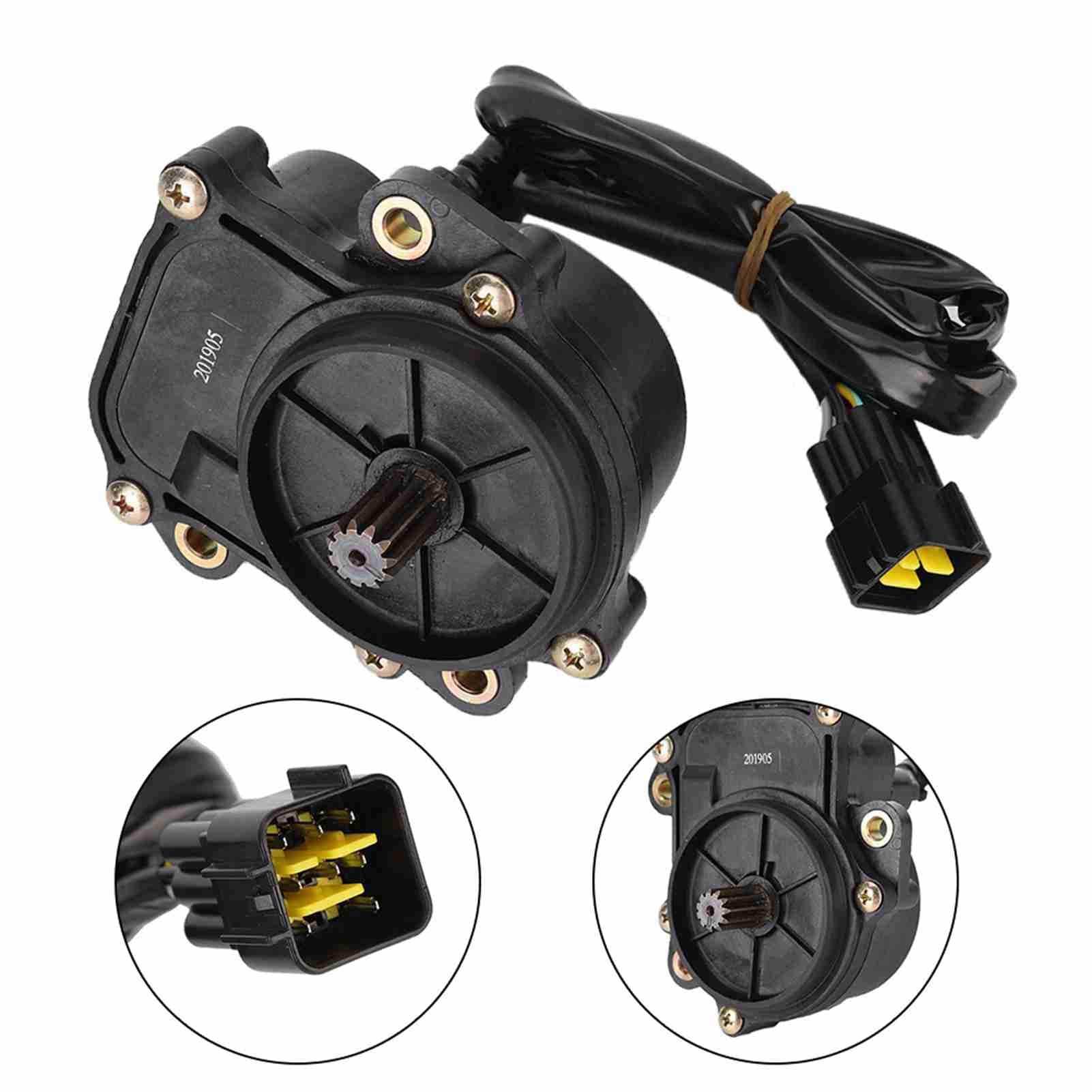 Vorderachse Differentialgetriebemotorbaugruppe Q830-314000 für CFMOTO CF450 450 ccm, Umschaltmotor für AWD/mit Spule aus reinem Kupfer, geräuscharm, hohes Drehmoment