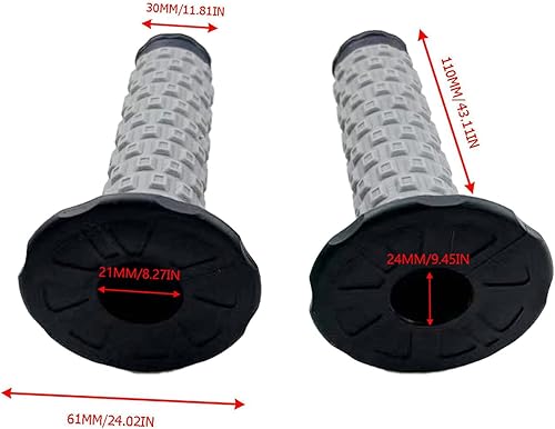 Miniatura 2 de Protectores universales de 78 pulgadas para motocicleta, agarre de barra de acelerador compatible con Kawasaki KX60 KX125 KX250F Suzuki DRZ125L