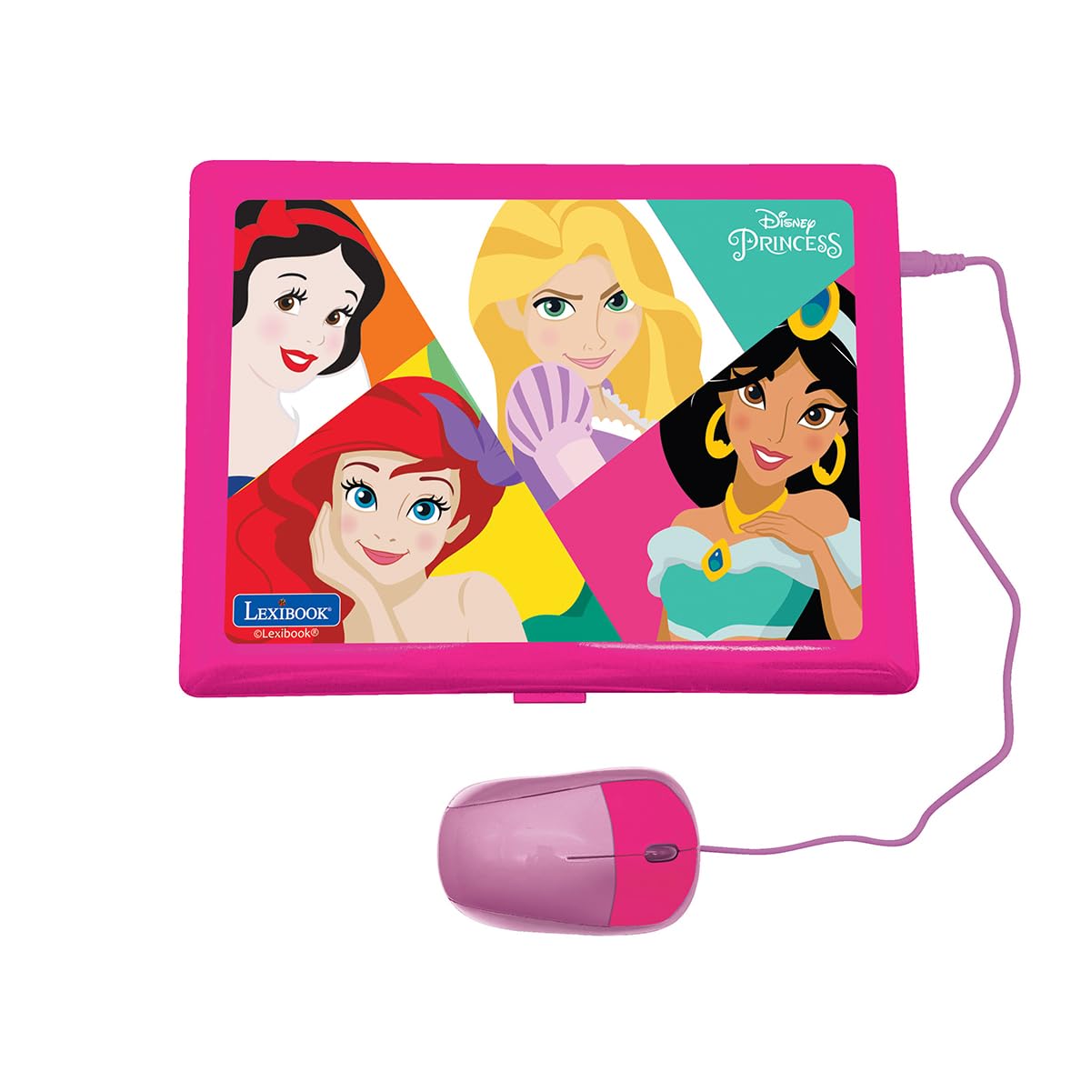 Lexibook, Disney Princess JC598DPi3LXB - Laptop educativo per bambini