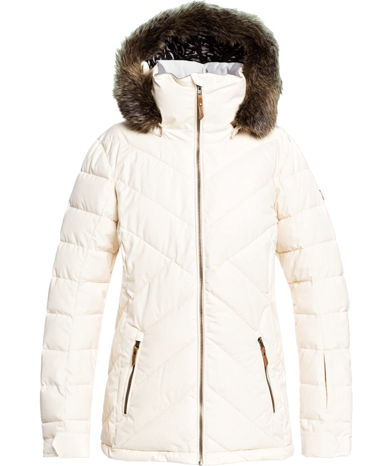 Roxy Quinn Snow Jacket Angora LG (US 11)