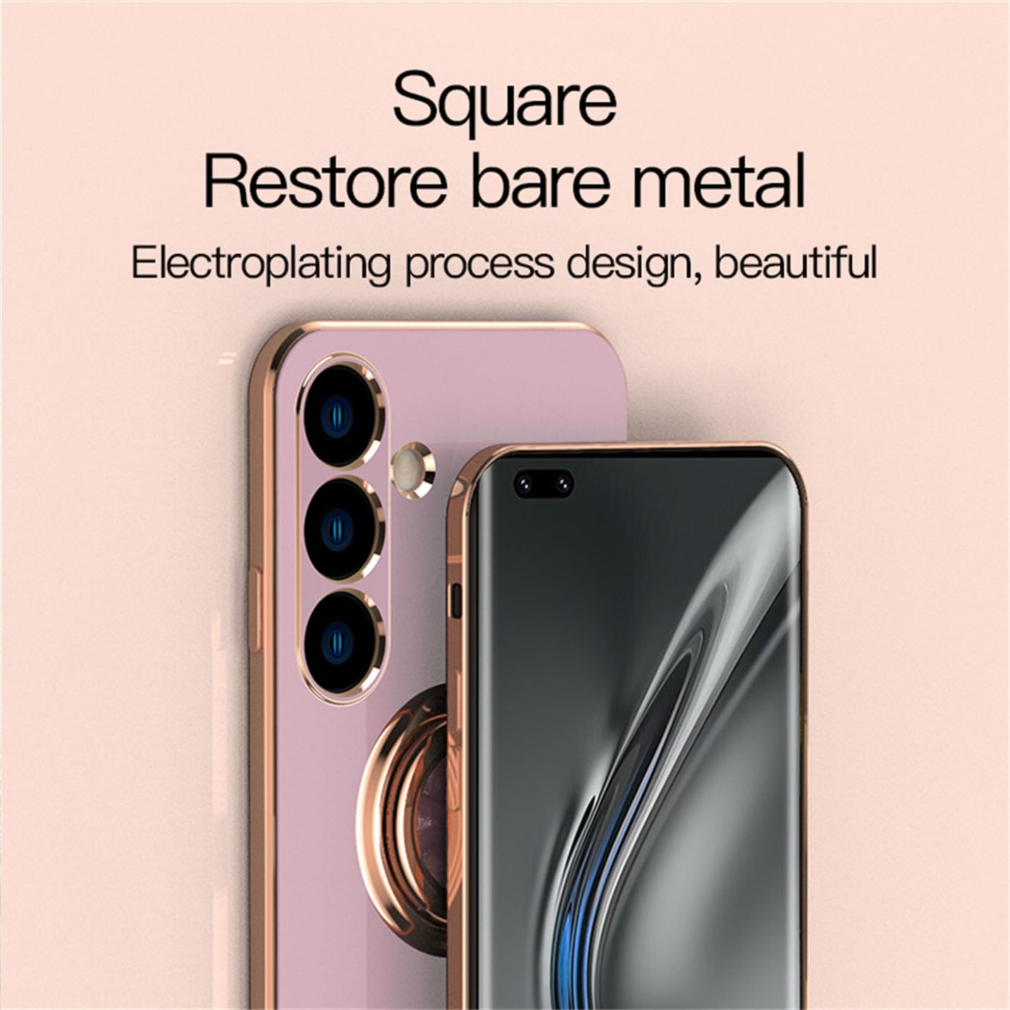 BORYA Cover per Xiaomi Redmi Note 12 Pro 4G, Ultra Sottile Antiurto Morbida Silicone TPU Bumper Custodia, Elegante Placcatura Phnom Penh Lusso Leggero Anticaduta Case, Verde