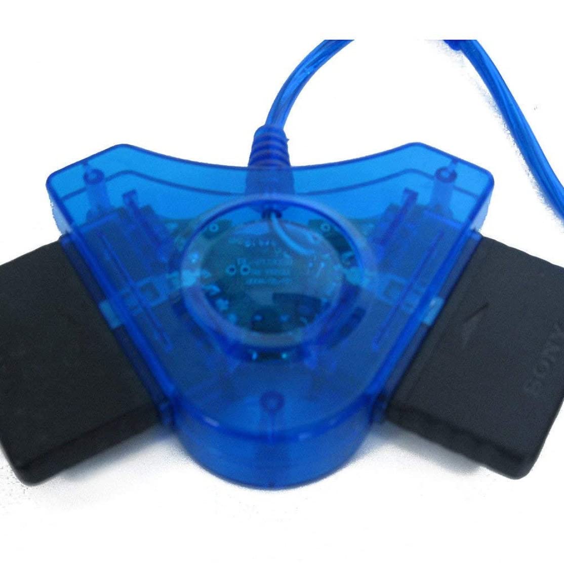 Adaptador de Controlador USB Tieline, Puerto Dual para Controladores PSX PS2 a teclados divisores de ratón convertidor de PC