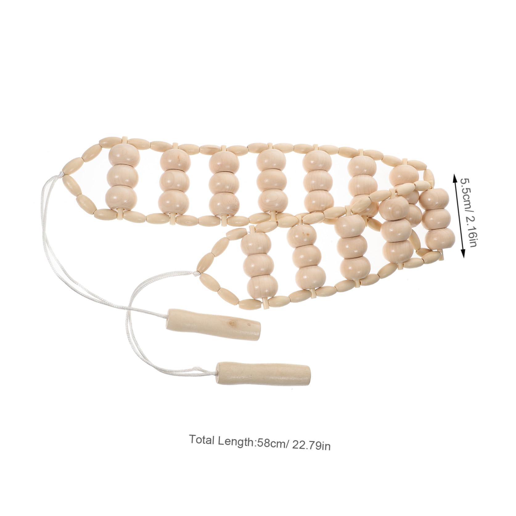 Kit de Herramientas de Masaje de Terapia de Madera, Rodillo Masajeador Anticelulitis, 6 Piezas, para Aliviar Fatiga y Uso en Oficina